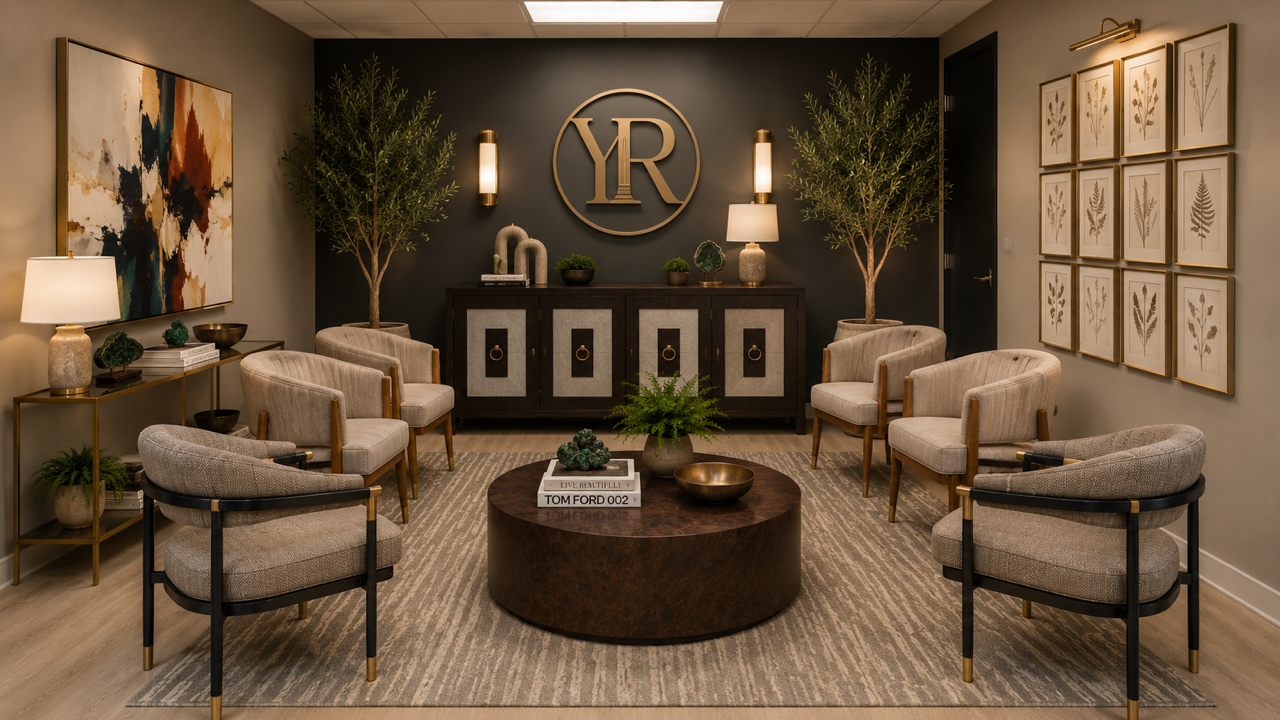 A calm therapeutic space
